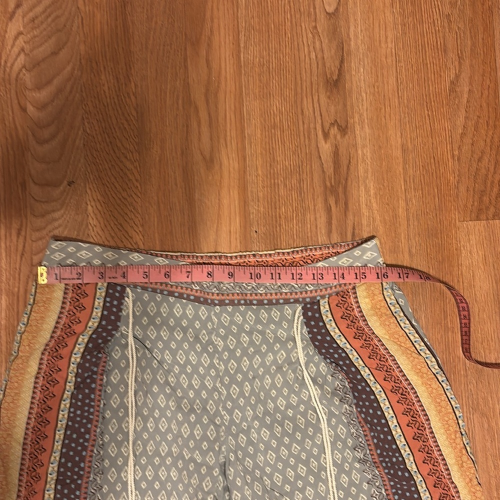 Gypsies and Moondust Bohemian Patterned lounge Pants with Drawstring - Picture 5 of 9